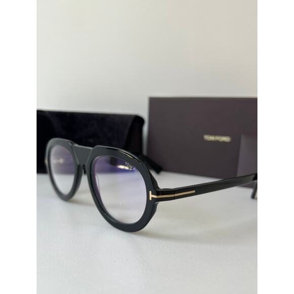 NEW Tom Ford FT5756-B Bluelight Frames in Black - Picture 4 of 7
